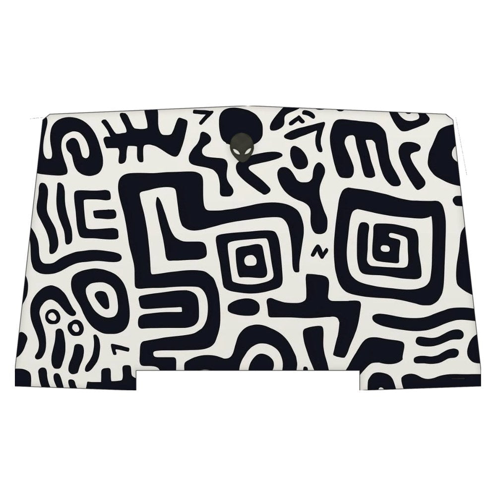 Alienware R3 P69F laptop skin - Minimalist Tribal Elements