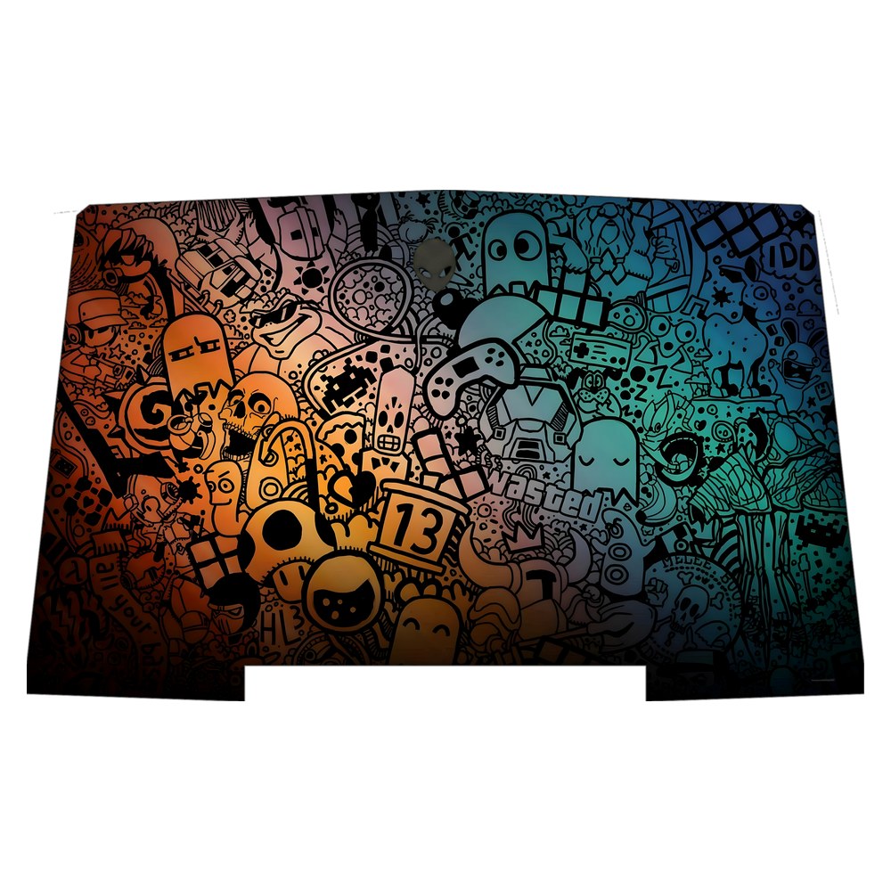Alienware R3 P69F laptop skin - Modern Art