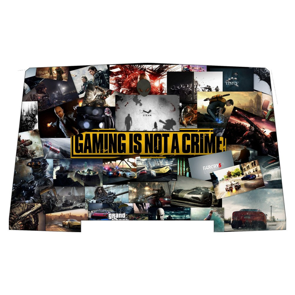 Alienware R3 P69F laptop skin - Not A Crime
