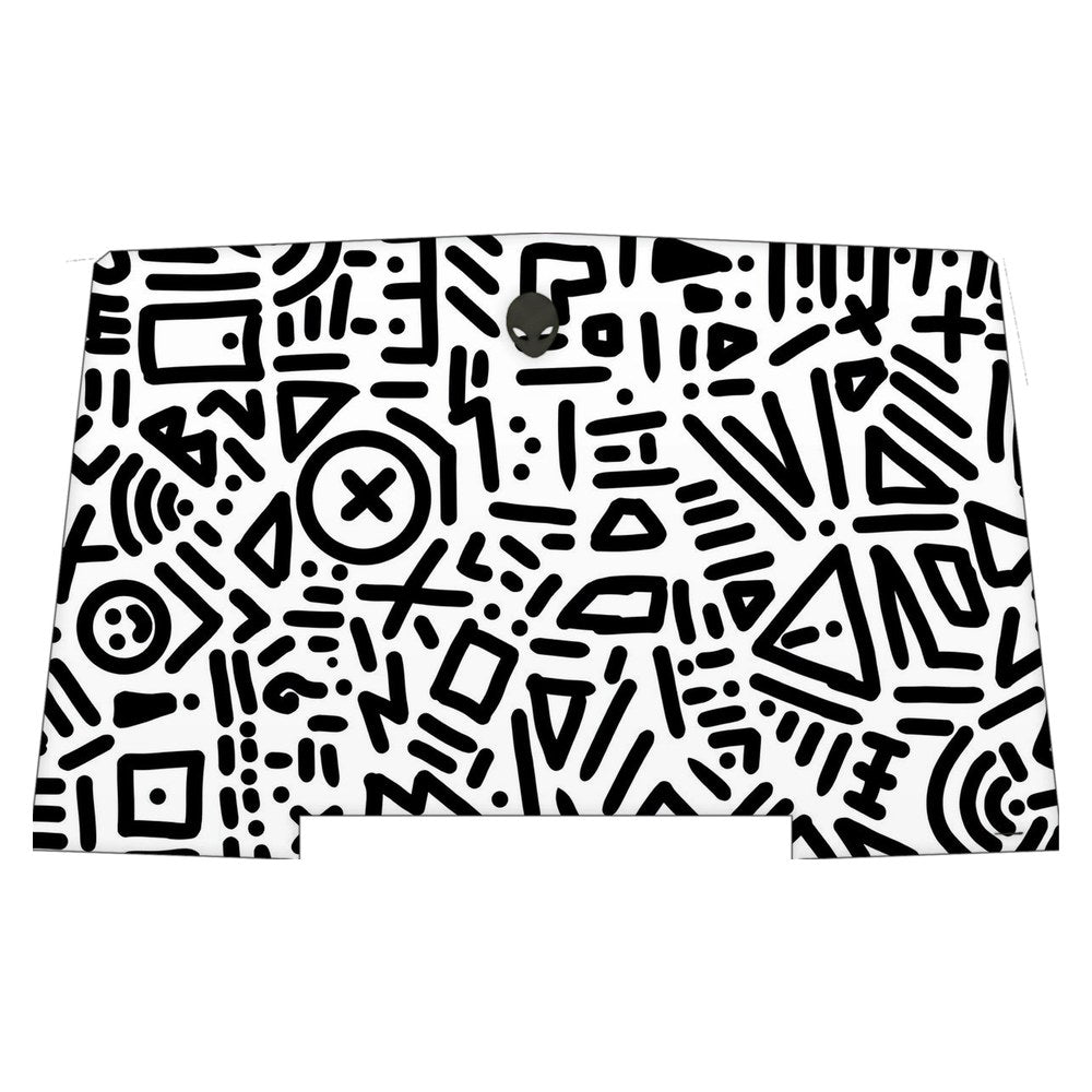 Alienware R3 P69F laptop skin - Playful Doodle Elements