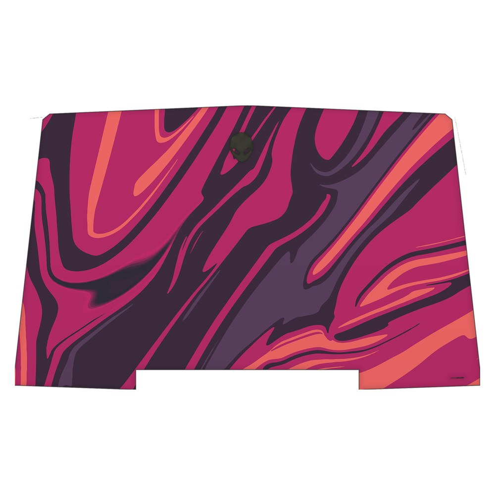 Alienware R3 P69F laptop skin - Poseidon Red