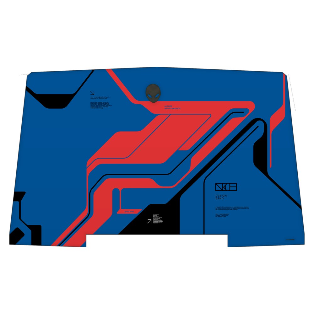 Alienware R3 P69F laptop skin - Prime Blue