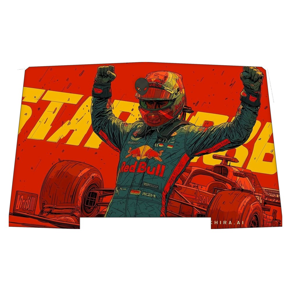 Alienware R3 P69F laptop skin - Red Bull Champion