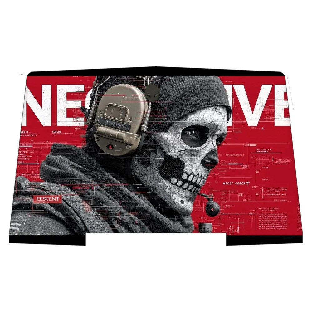 Alienware R3 P69F laptop skin - Tactical Skull