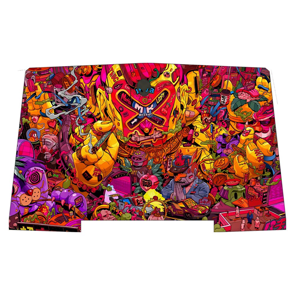Alienware R3 P69F laptop skin - Thug Mafia