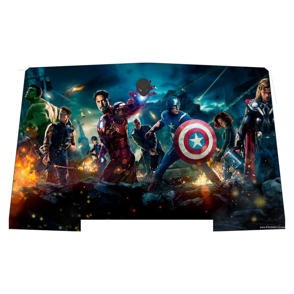 Alienware R3 P69F laptop skin - United We Stand