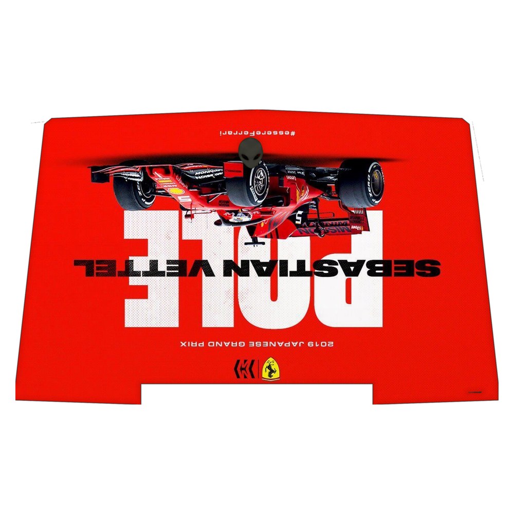 Alienware R3 P69F laptop skin - Vettel Suzuka Pole 2019