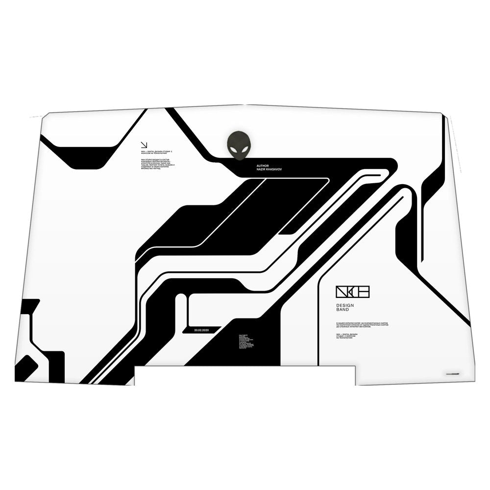 Alienware R3 P69F laptop skin - White Cyberpunk