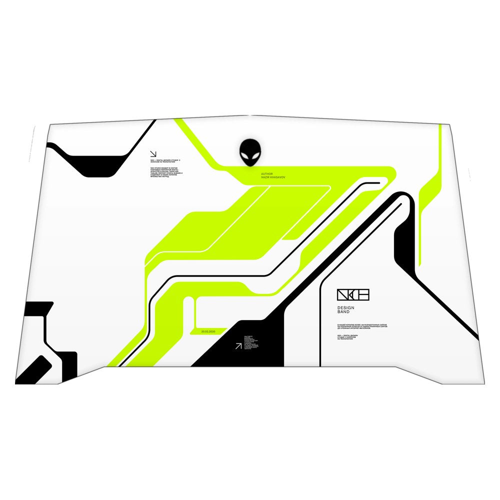 Alienware R4 P31E laptop skin - Acid Green