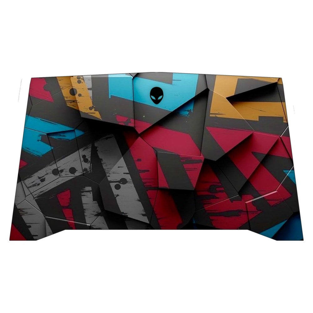 Alienware R4 P31E laptop skin - Angled Blocks