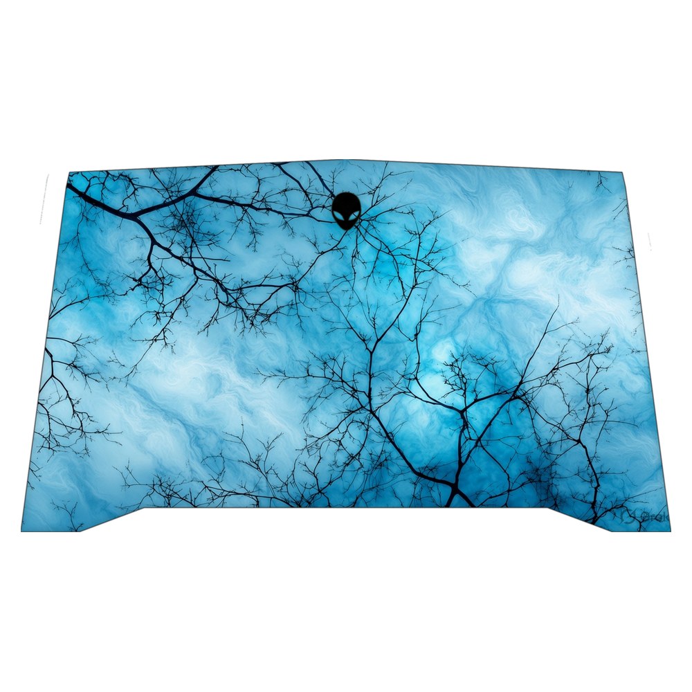 Alienware R4 P31E laptop skin - Blue Sky Branches