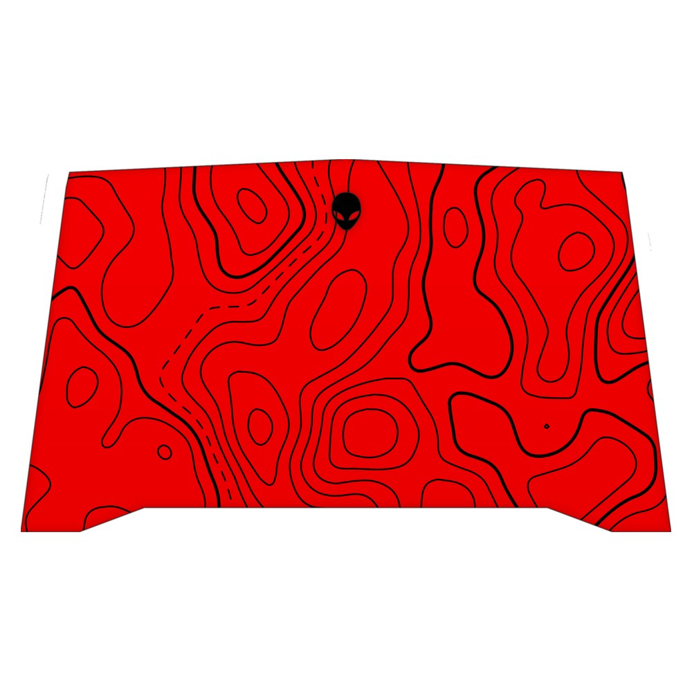 Alienware R4 P31E laptop skin - Damascus Red