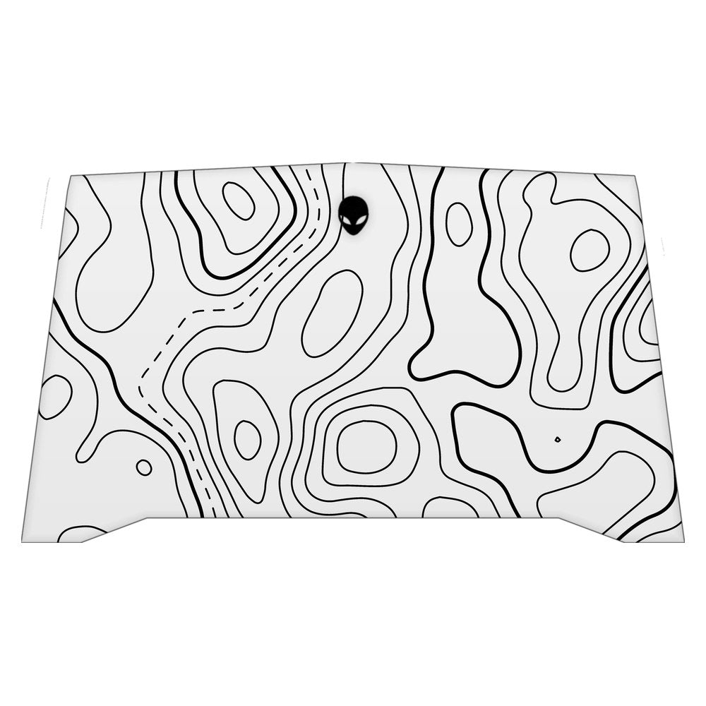 Alienware R4 P31E laptop skin - Damascus White
