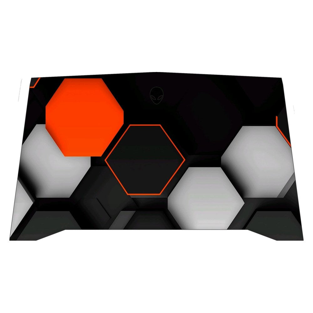 Alienware R4 P31E laptop skin - Dark Honeycomb
