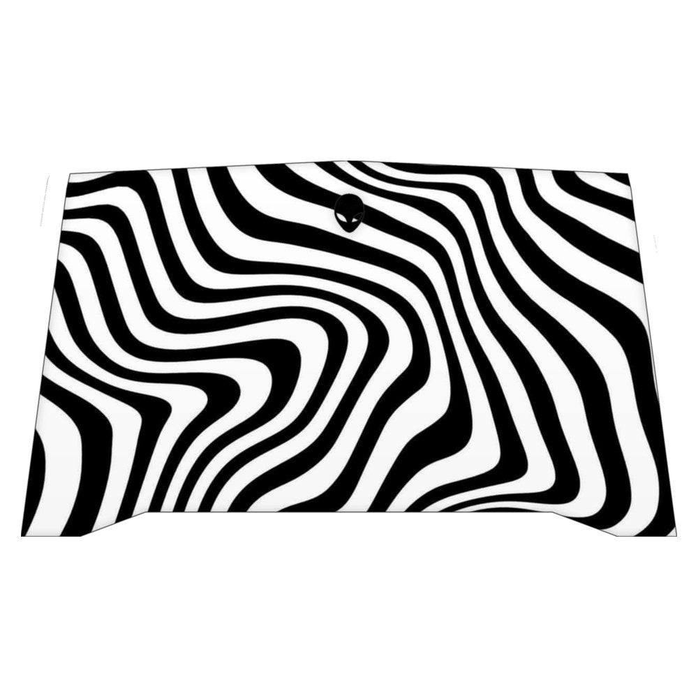 Alienware R4 P31E laptop skin - Distorted Grid Abstract