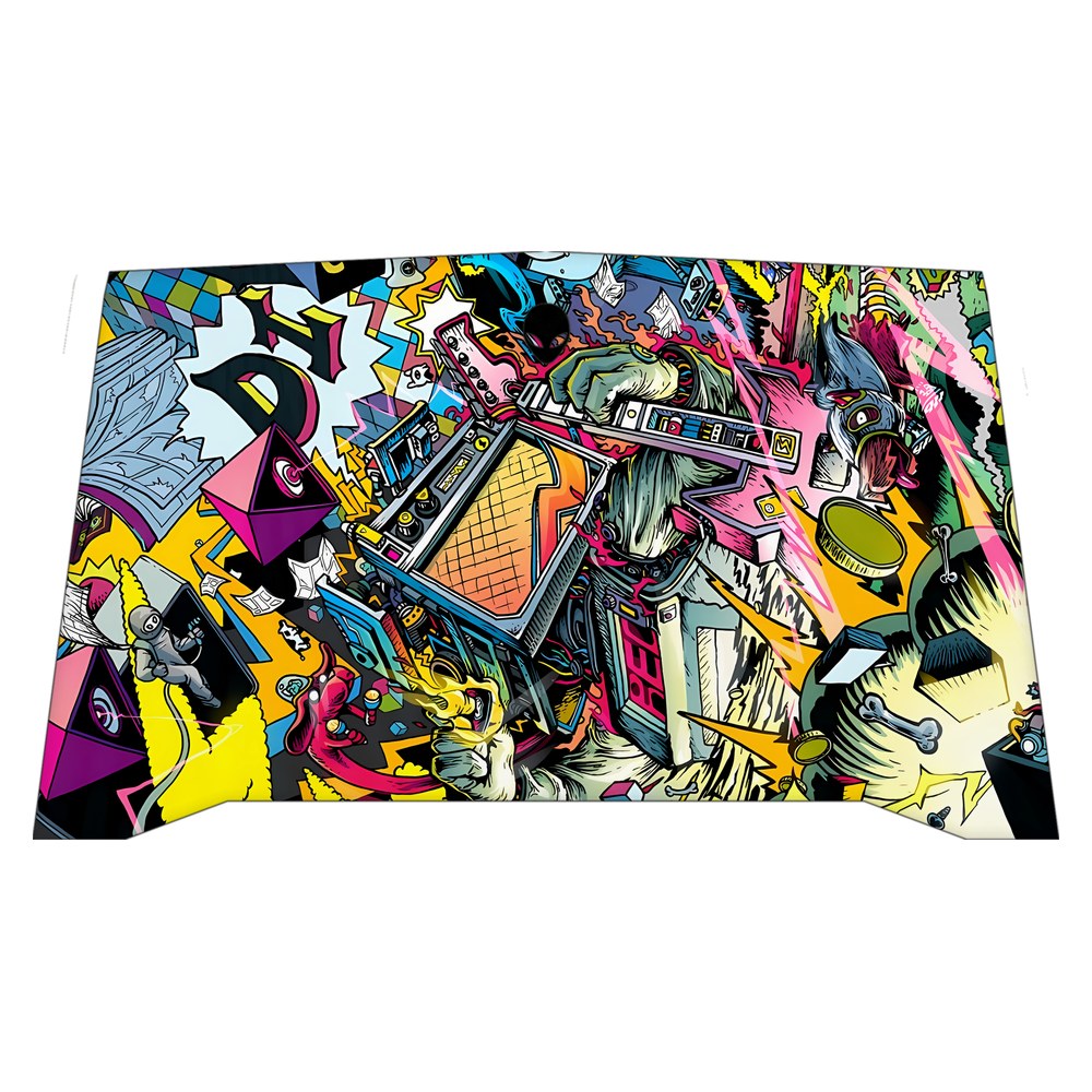 Alienware R4 P31E laptop skin - Dizzy Doodles