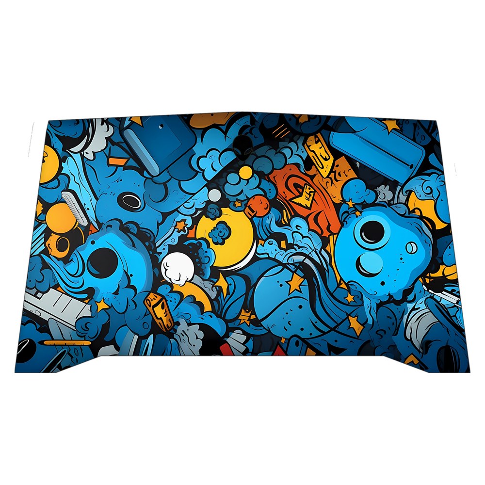 Alienware R4 P31E laptop skin - Doodle Frenzy