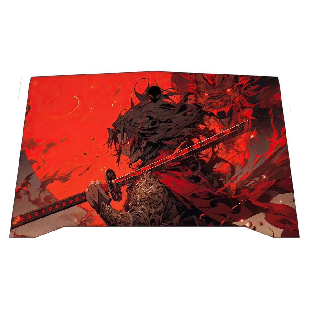 Alienware R4 P31E laptop skin - Dragon Blade Ronin