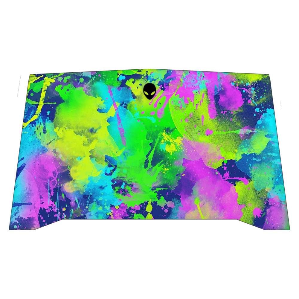 Alienware R4 P31E laptop skin - Electric Artistic Backdrop