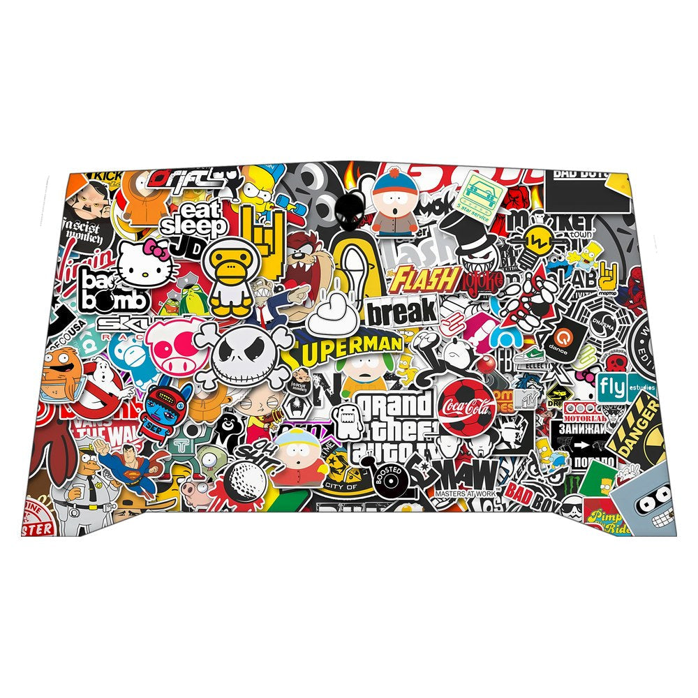 Alienware R4 P31E laptop skin - GTA Abstract