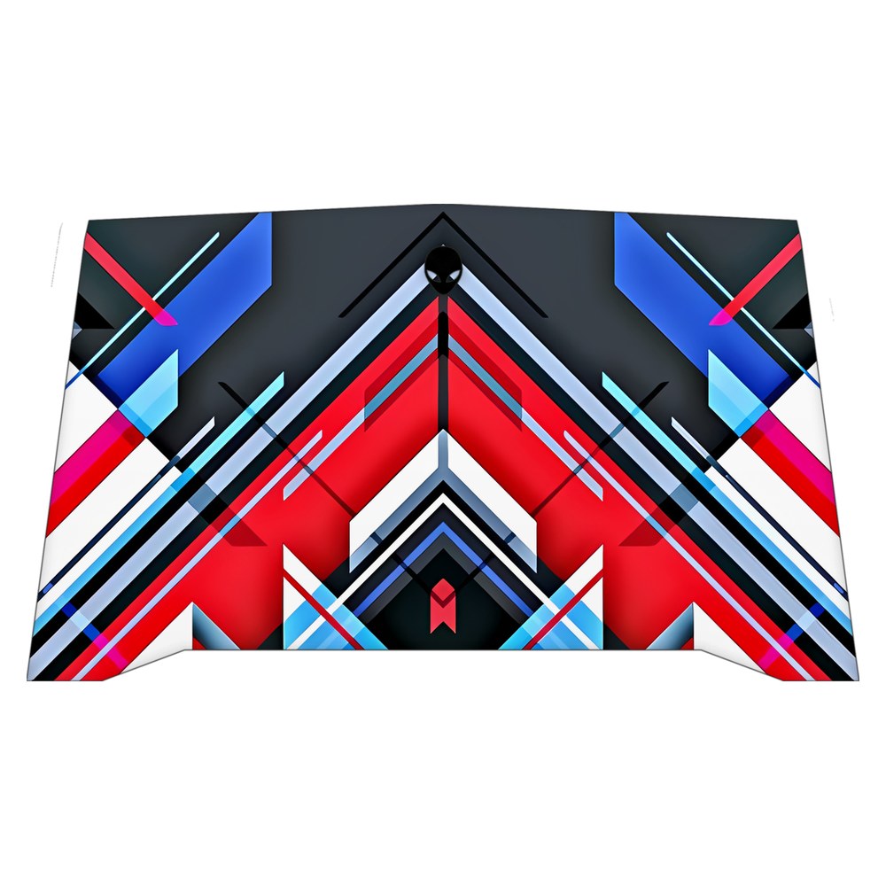 Alienware R4 P31E laptop skin - Galactic Red