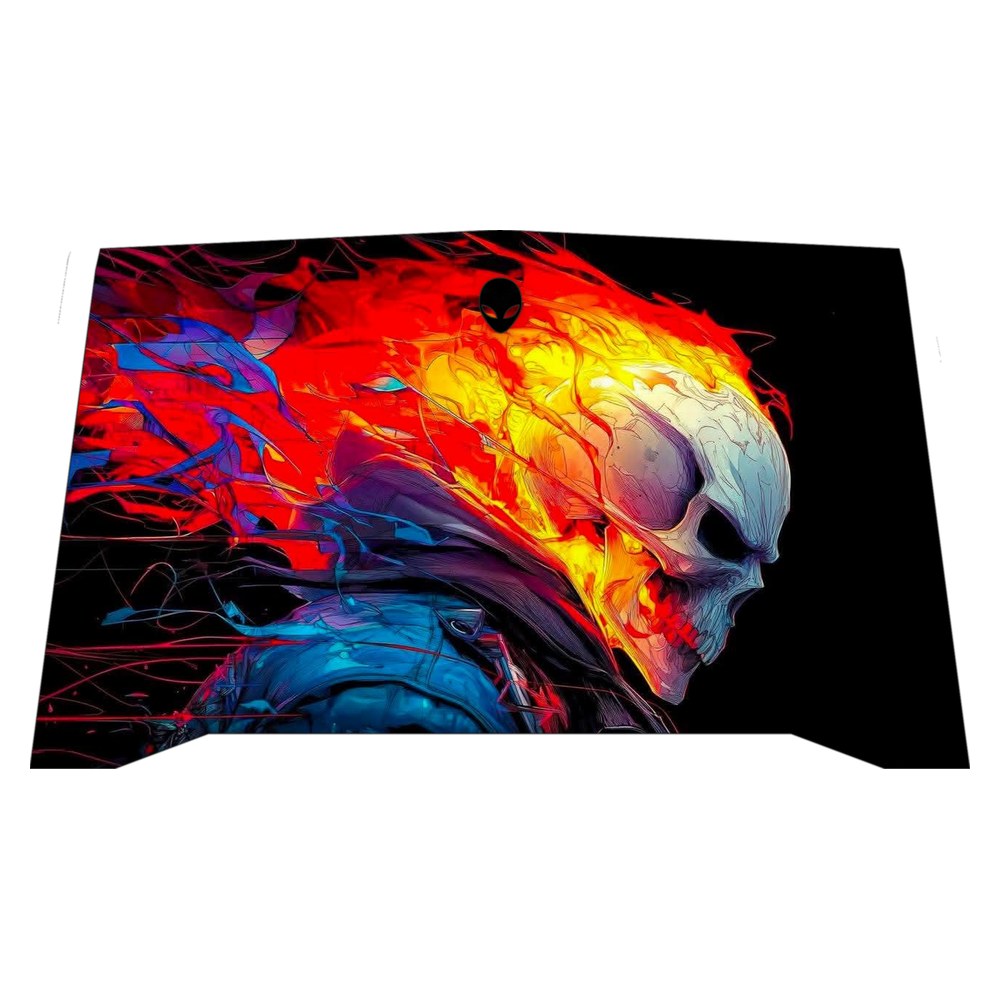 Alienware R4 P31E laptop skin - Ghost Rider Inferno