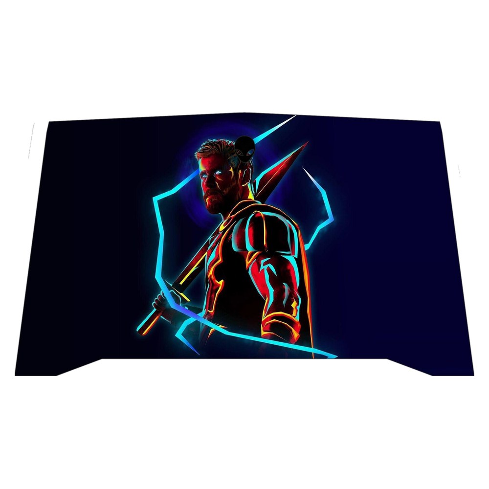 Alienware R4 P31E laptop skin - God of Thunder