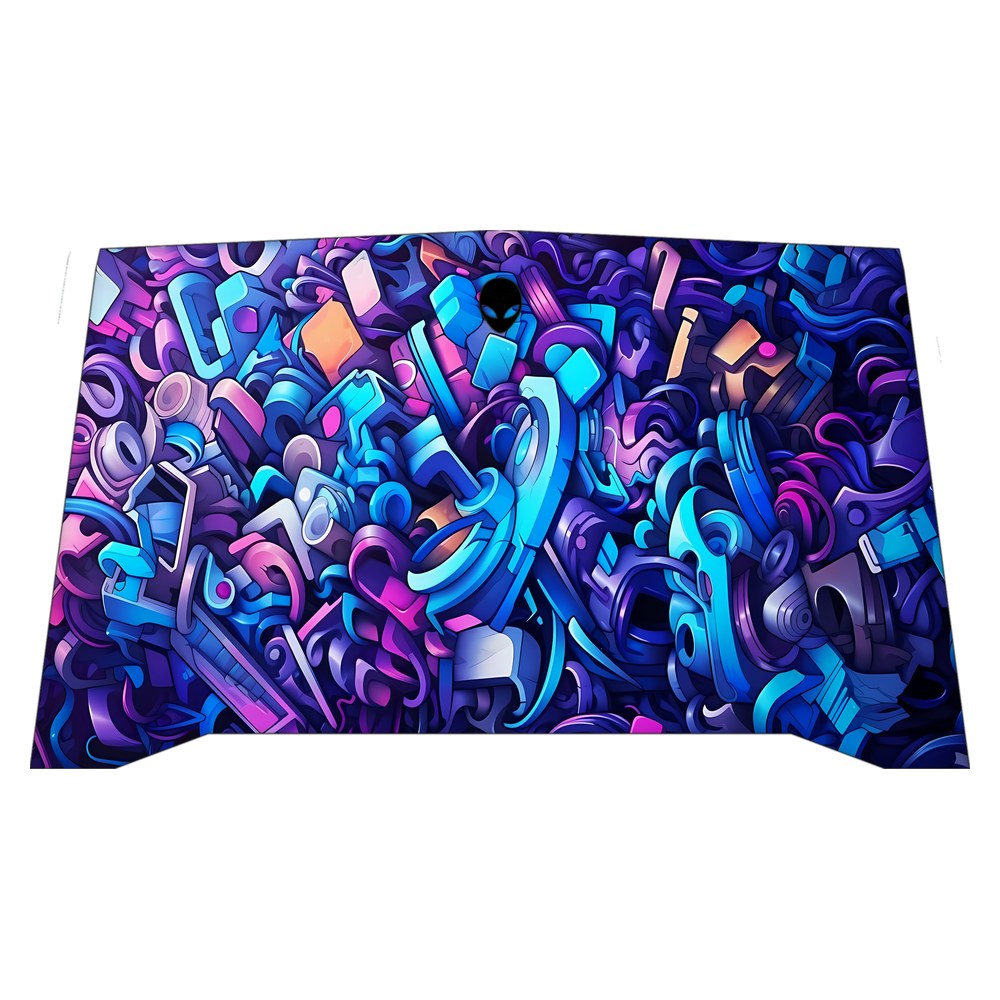 Alienware R4 P31E laptop skin - Graffiti B2