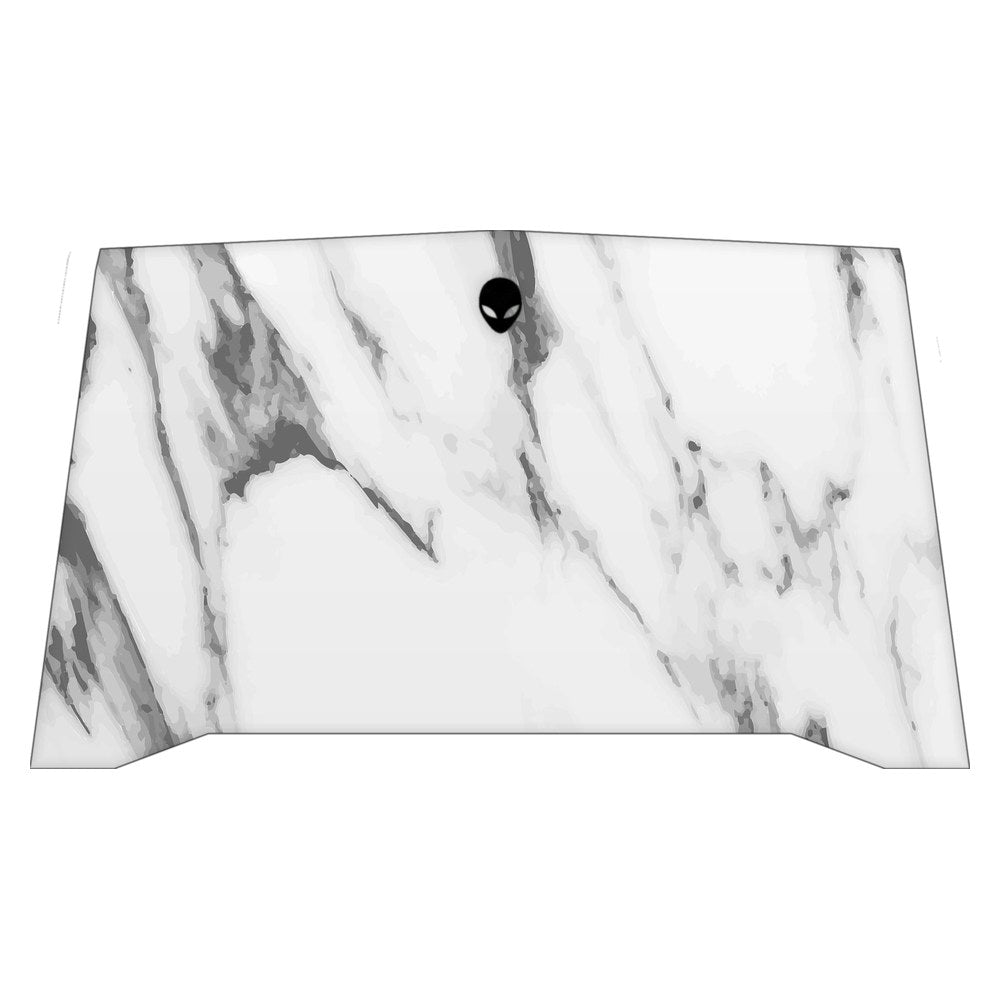 Alienware R4 P31E laptop skin - Marble White