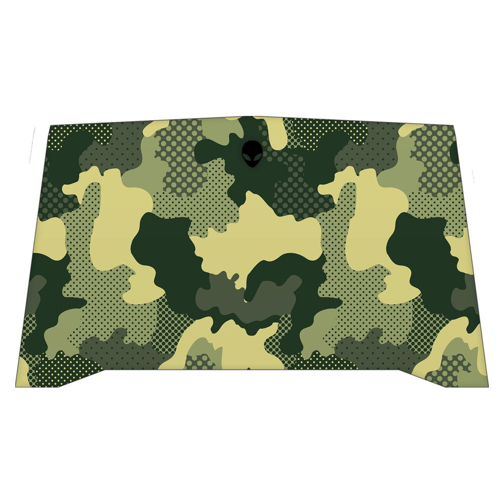 Alienware R4 P31E laptop skin - Military Green Camo