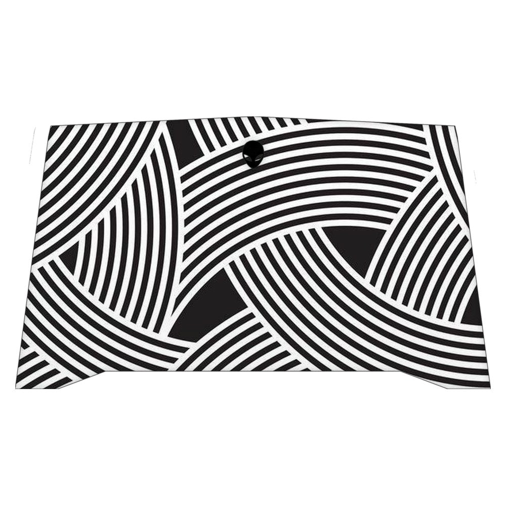 Alienware R4 P31E laptop skin - Minimalist Optical Pattern