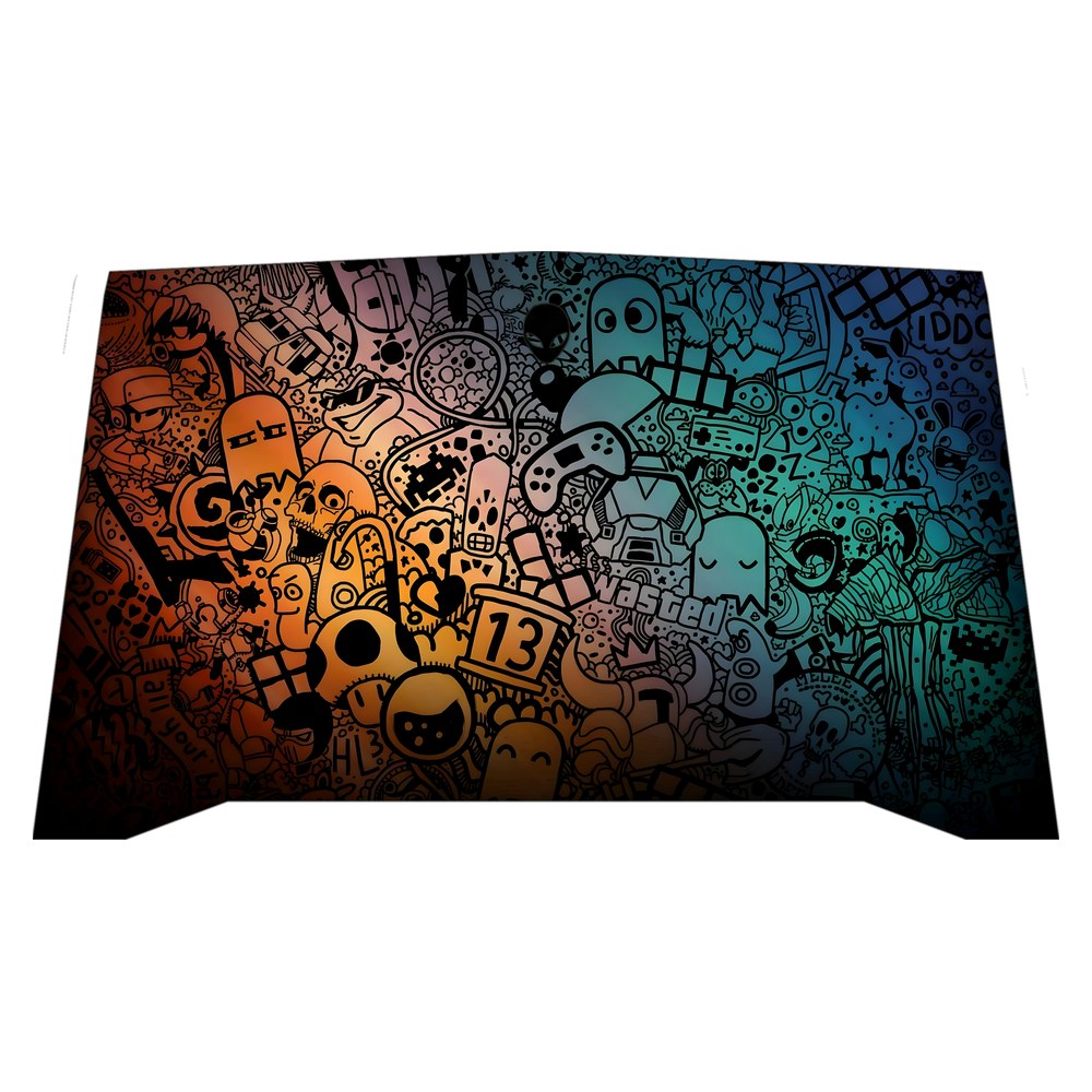 Alienware R4 P31E laptop skin - Modern Art