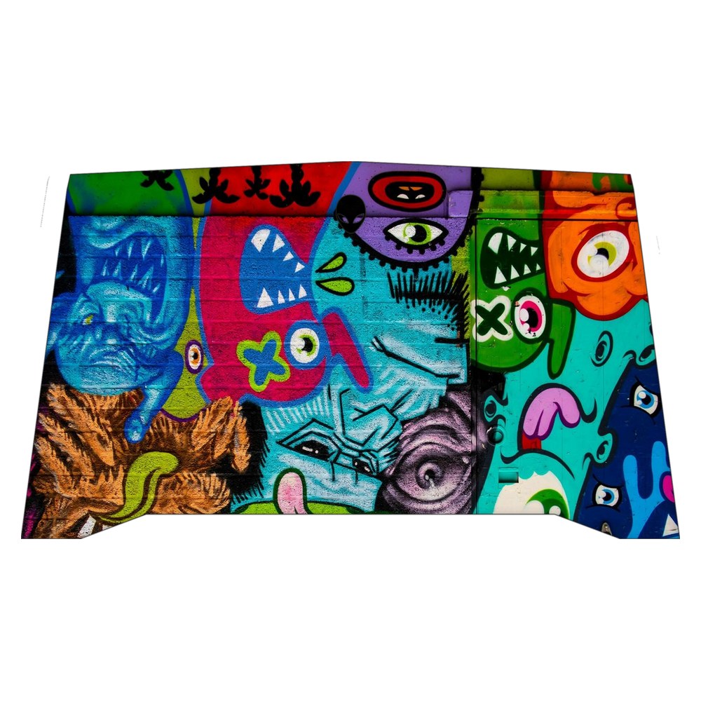 Alienware R4 P31E laptop skin - Neon Doodles