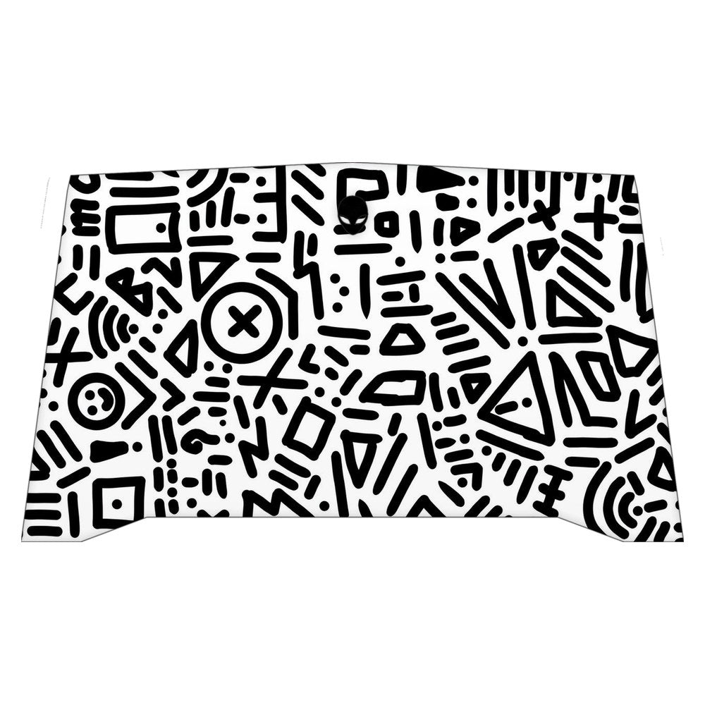 Alienware R4 P31E laptop skin - Playful Doodle Elements