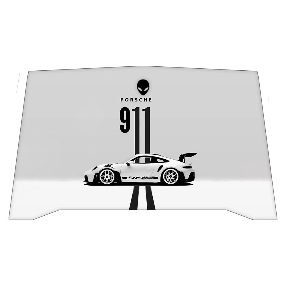 Alienware R4 P31E laptop skin - Porsche Purity