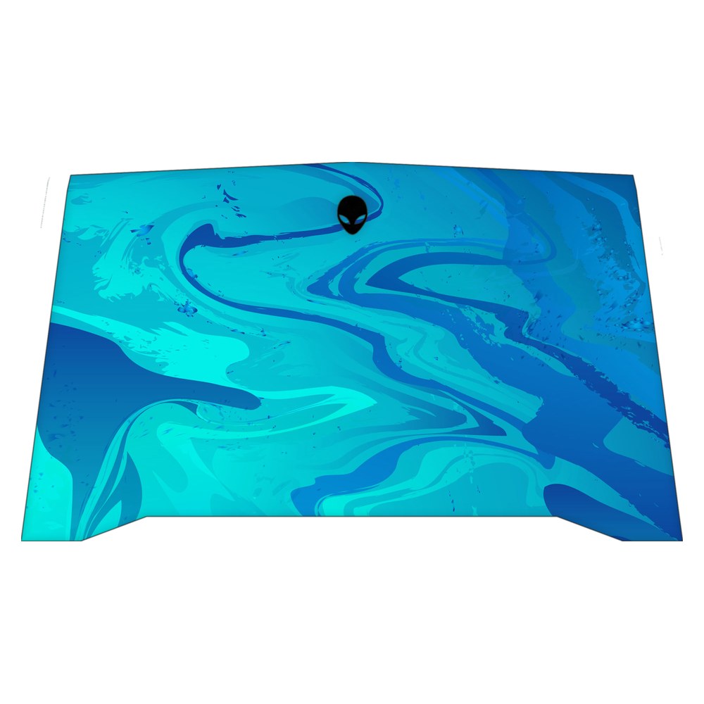 Alienware R4 P31E laptop skin - Poseidon Blue