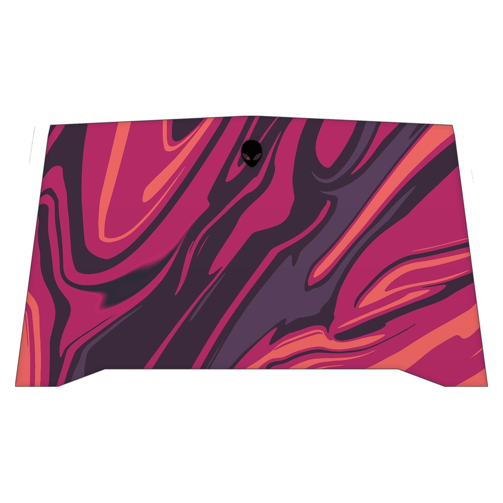 Alienware R4 P31E laptop skin - Poseidon Red