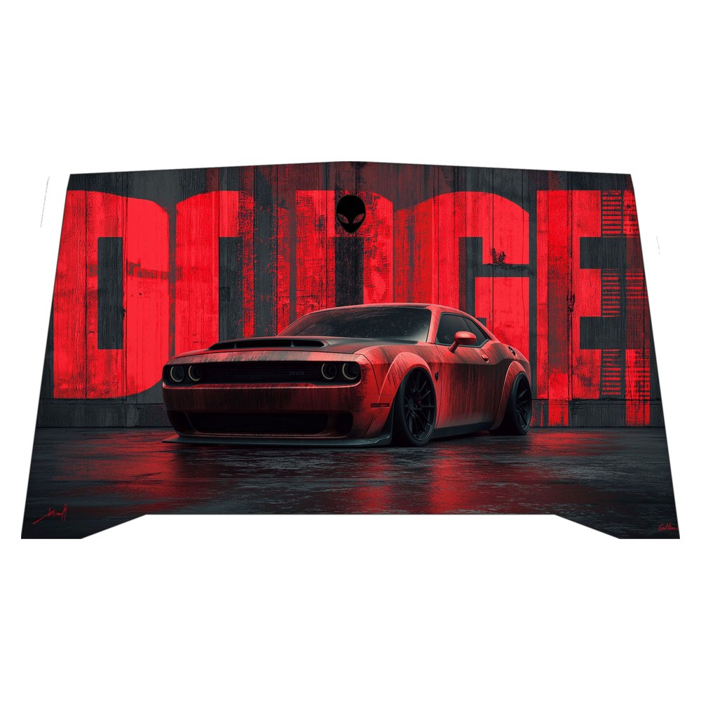 Alienware R4 P31E laptop skin - Red Beast