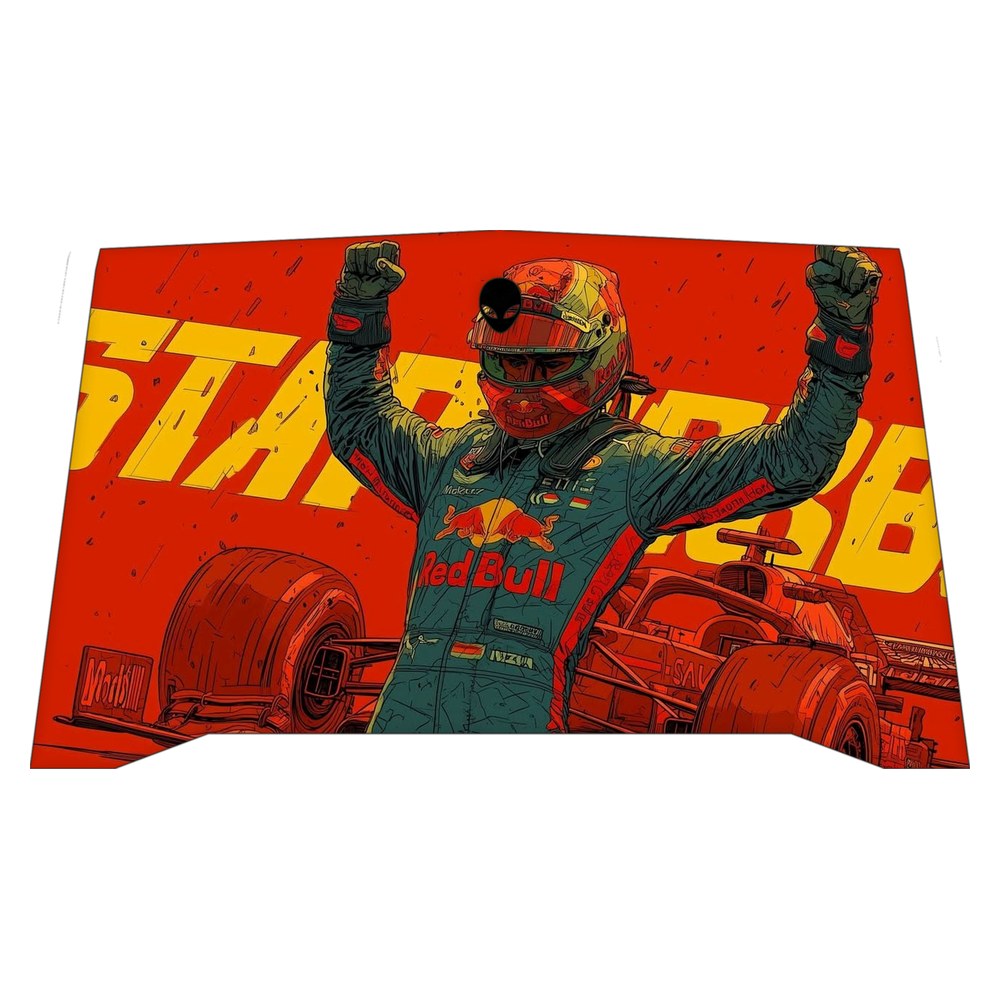 Alienware R4 P31E laptop skin - Red Bull Champion