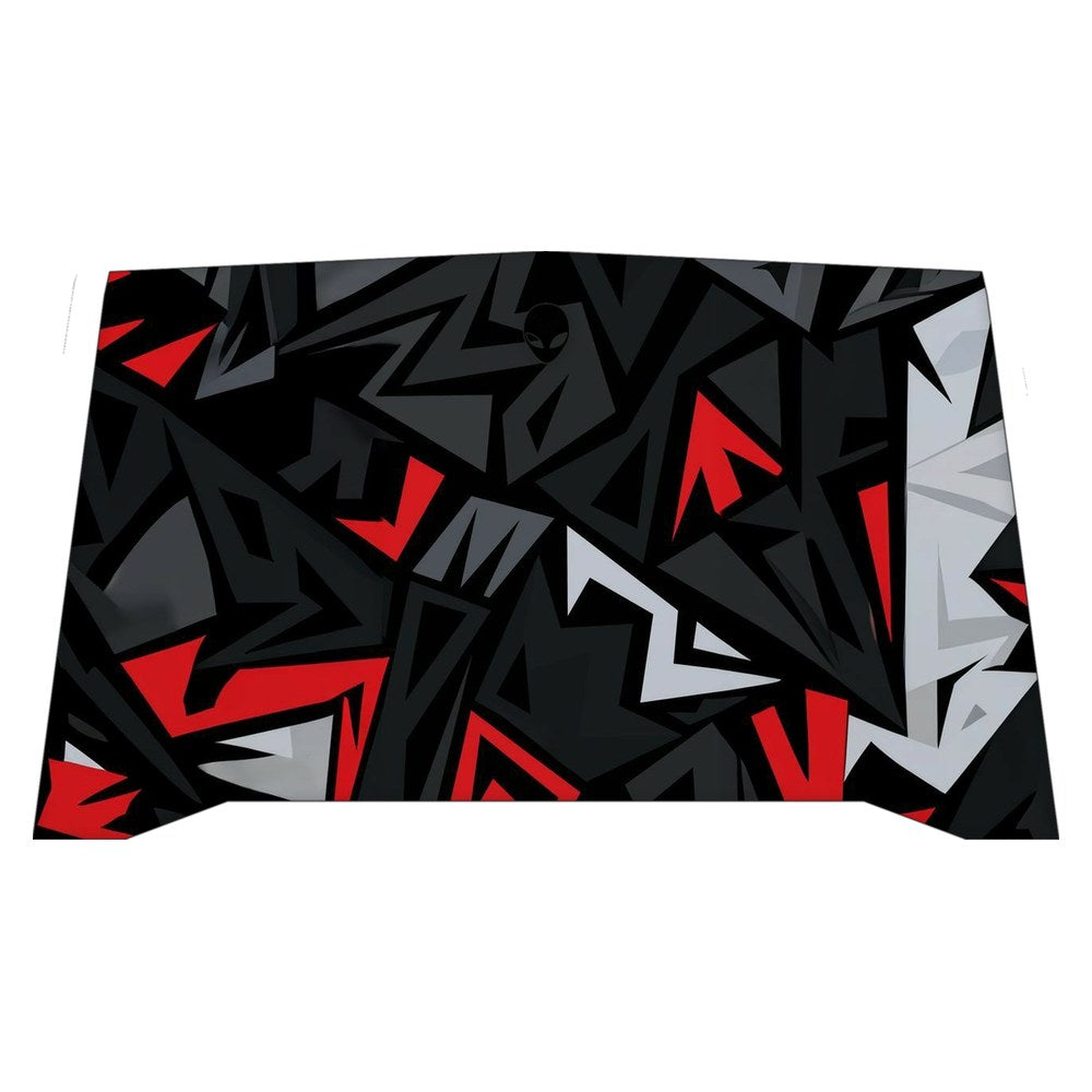 Alienware R4 P31E laptop skin - Red Graffiti