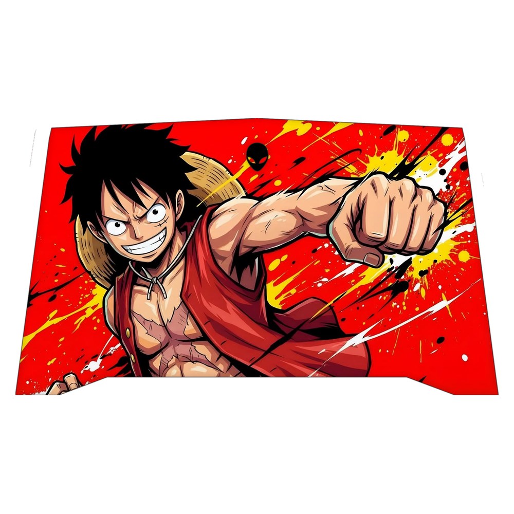 Alienware R4 P31E laptop skin - Red Punch Revolution