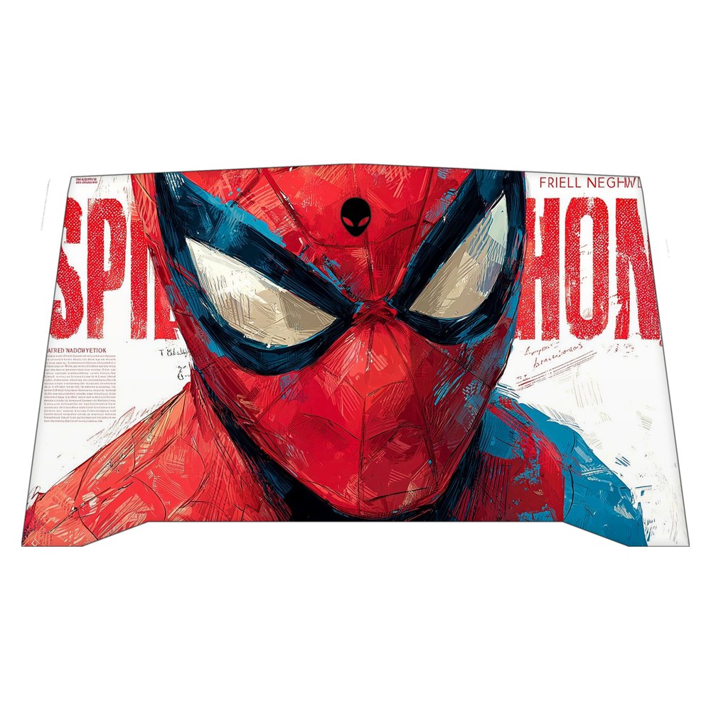 Alienware R4 P31E laptop skin - Spider Sense Abstract