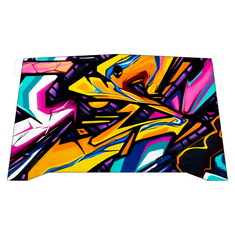 Alienware R4 P31E laptop skin - Urban Graffiti