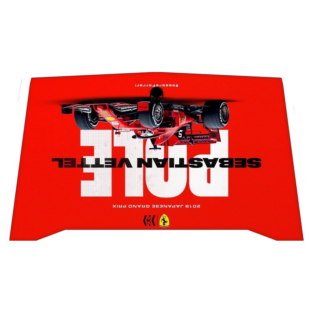 Alienware R4 P31E laptop skin - Vettel Suzuka Pole 2019