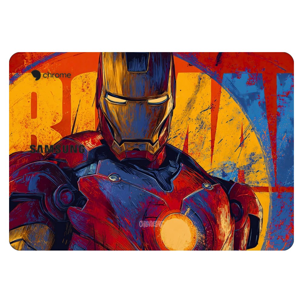 Samsung Chromebook 3 laptop skin - Armored Avenger