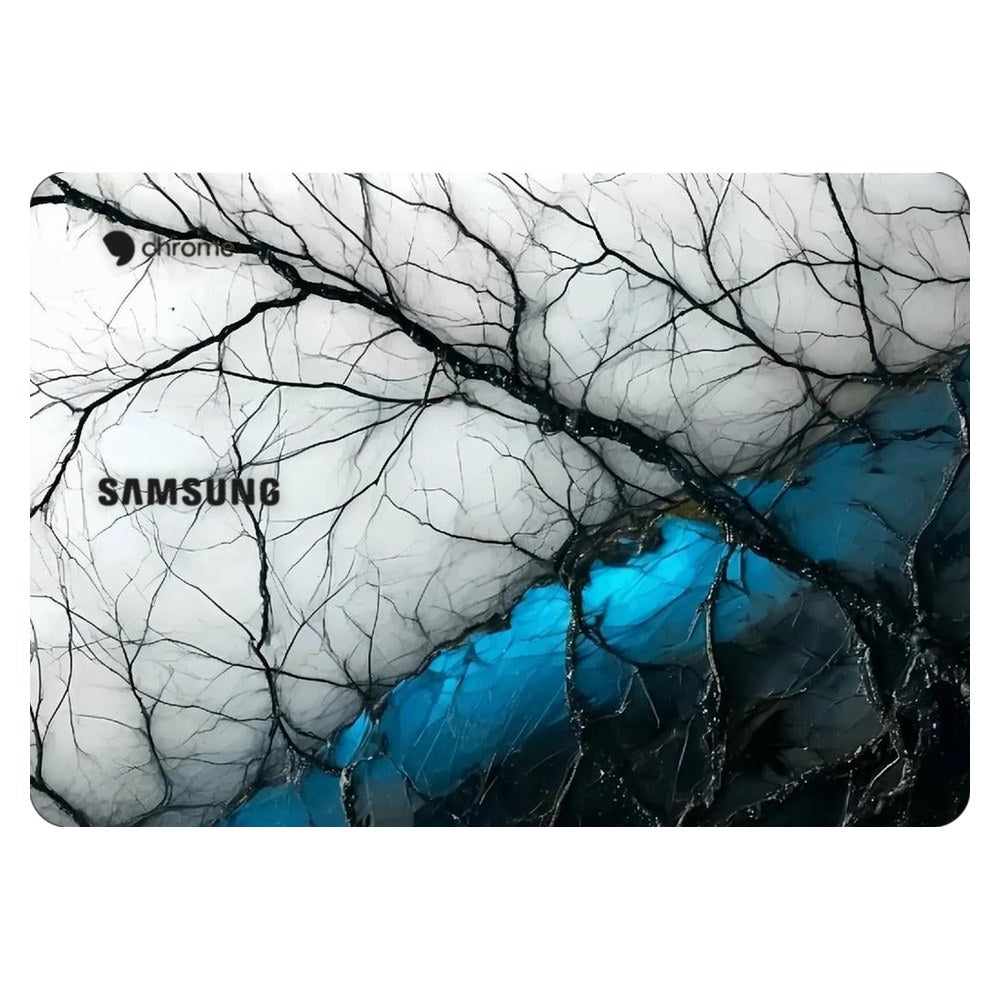Samsung Chromebook 3 laptop skin - Blue Ice Fractal