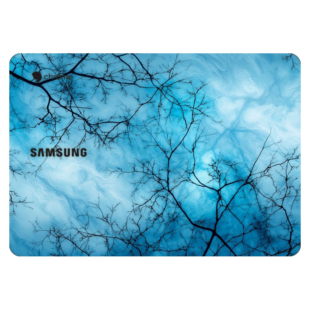 Samsung Chromebook 3 laptop skin - Blue Sky Branches