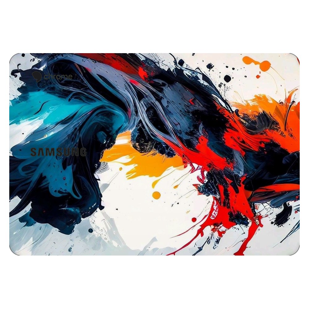 Samsung Chromebook 3 laptop skin - Dynamic Color Explosion