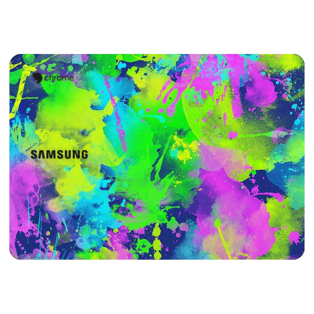 Samsung Chromebook 3 laptop skin - Electric Artistic Backdrop