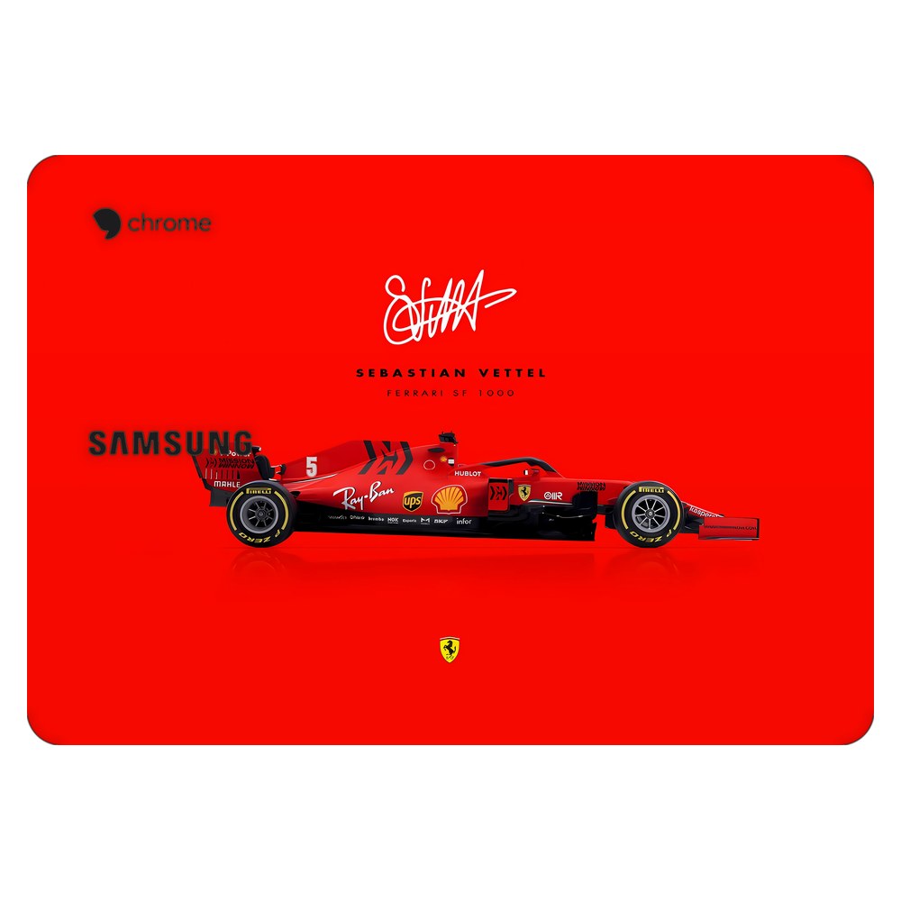 Samsung Chromebook 3 laptop skin - Ferrari